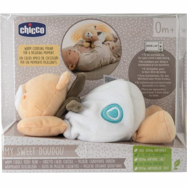Chicco Teddy Bear Warmth termohrnka a plyšová hračka