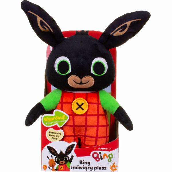 Zlatý medvěd Interaktivní plyšová hračka Bing Rabbit 30 c...
