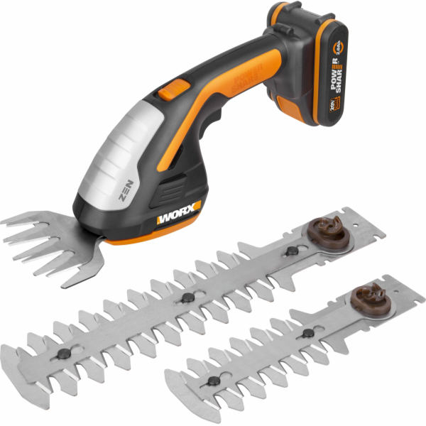 Worx Akumulátorové nůžky WG801E 20 cm