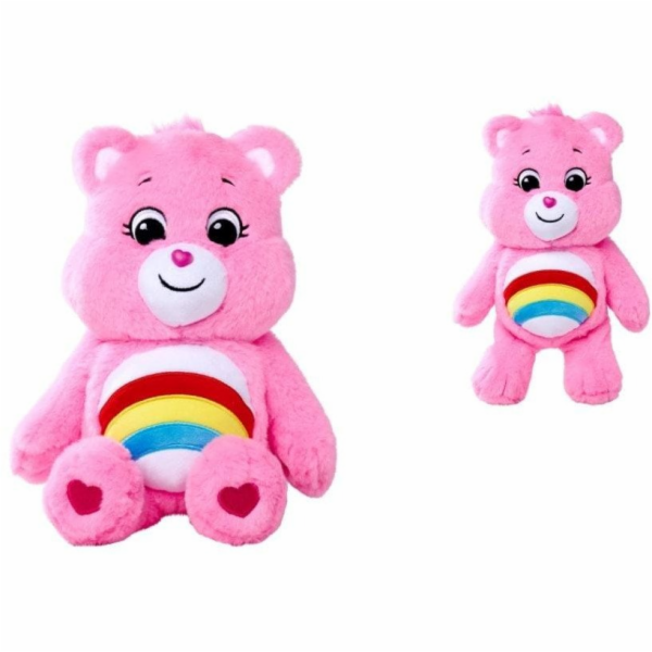 Simba PLYŠOVÁ HRAČKA CARE BEARS 35CM ŠŤASTNÉ SRDCE RŮŽOVÁ SI