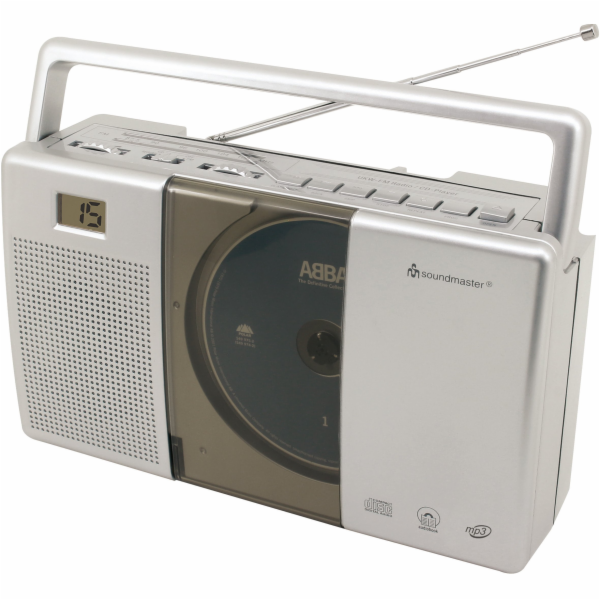BOOMBOX SOUNDMASTER RCD1185 FM CD/CD-R/RW/MP3, KONEKTOR P...