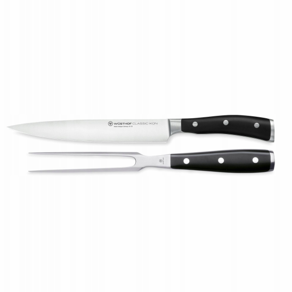 Wusthof Sada - 20cm kuchyňský nůž a vidlička - Classic Iko