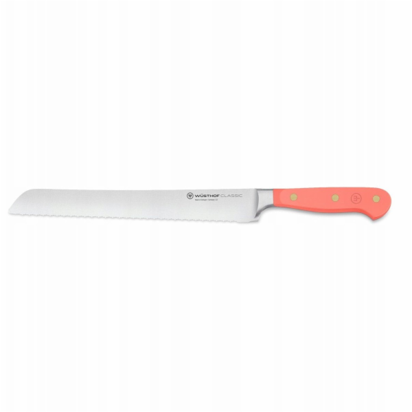 Wüsthof KLASICKÁ BARVA Nůž na chléb 23/35,7 cm broskvový