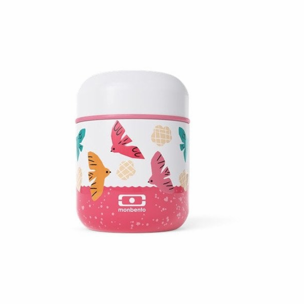 Thermos MB - Dětská termoska na oběd Capsule Graphic Birds