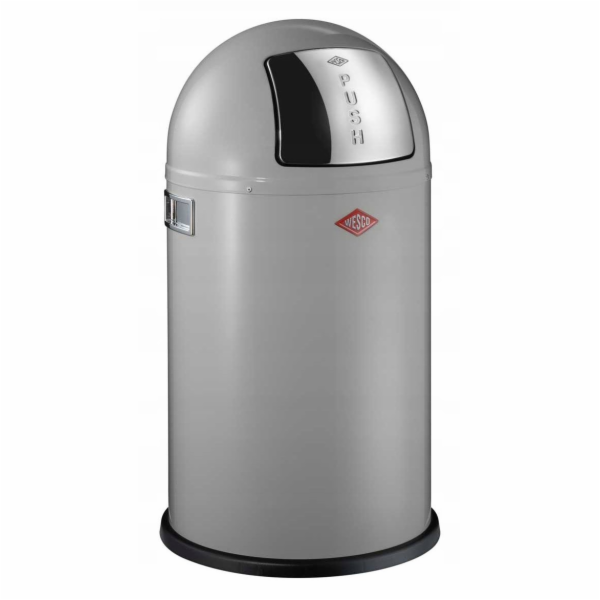 Wesco Odpadkový koš Pushboy 50l, chladně šedý