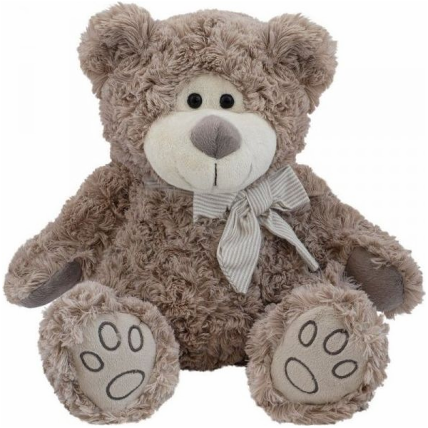 Beppe Plyšový medvídek s mašlí houbičky 35cm 13810 BEPPE