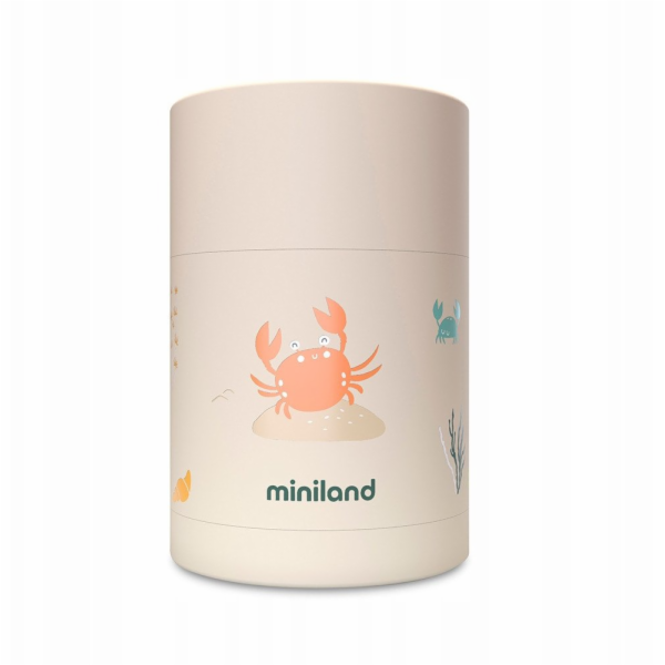 Miniland 89642 - TERMOSKA NA JÍDLO CRAB OCEAN 600ML