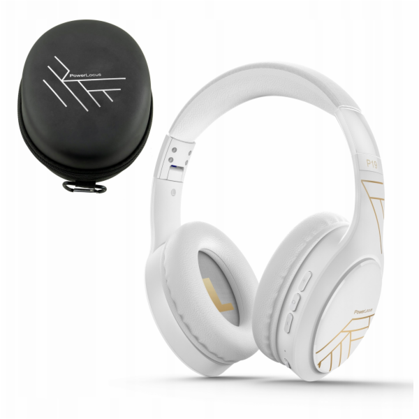 PowerLocus Skládací Bluetooth sluchátka P19, 4 režimy ekv...