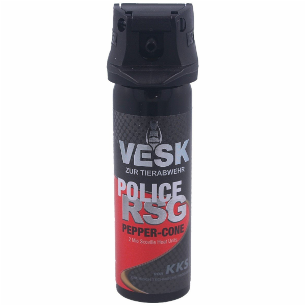 SHARG Pepřový sprej KKS VESK RSG Police 2mln SHU, kužel 6