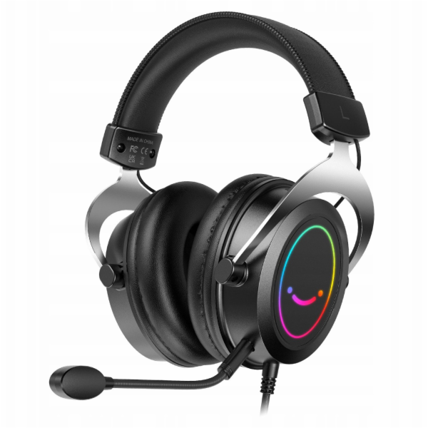 Fifine H3 AmpliGame RGB studiová sluchátka na uši s mikro...