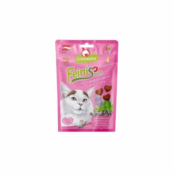 GRANATAPET FeiniSnack Duck and catnip - pamlsek pro kočky...