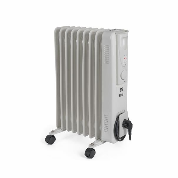 Olejový radiátor G21 Etna bílý, 9 žeber, 2000 W