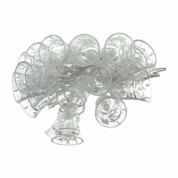Vánoční LED řetěz Retlux RXL 491 girlanda zvonečky 20 LED WW