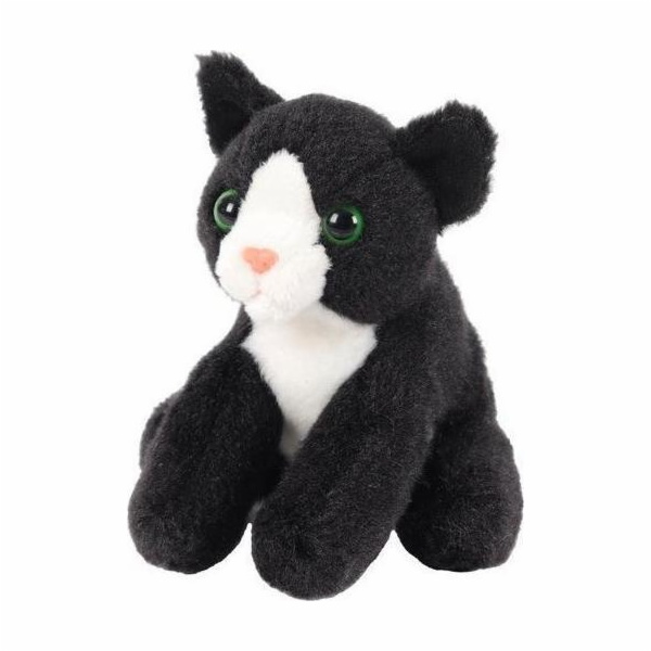 Beppe Maskot kočka sedící černá 13 cm