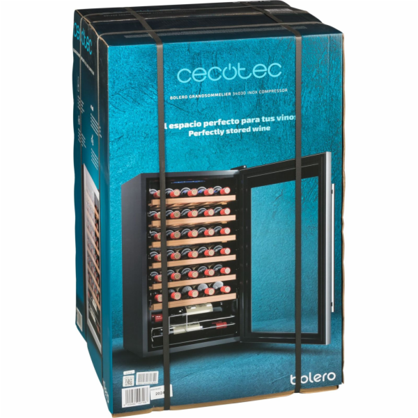 CECOTEC Bolero GrandSommelier 34030 Inox Compressor