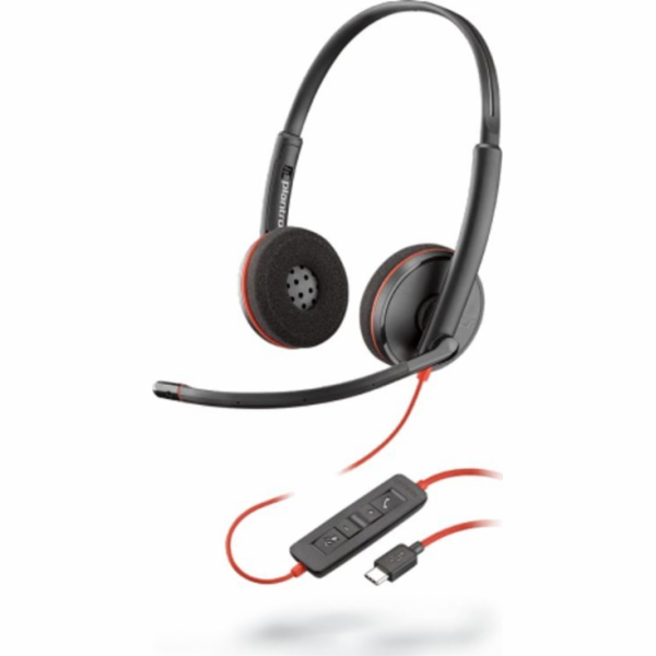 Sluchátka Poly Blackwire C3220 (209749-104)