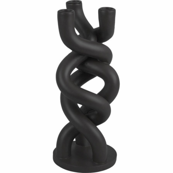 Home Styling Collection Svícen na 3 večeřní svíčky, KROUCENÉ