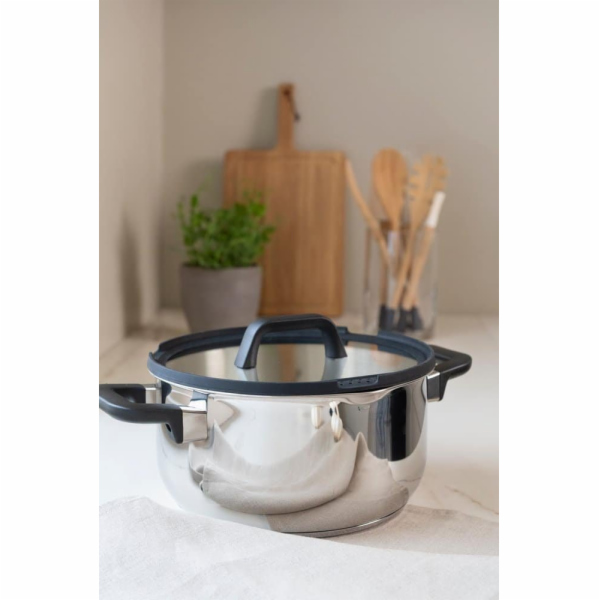 Nerezový hrnec, O 24 cm