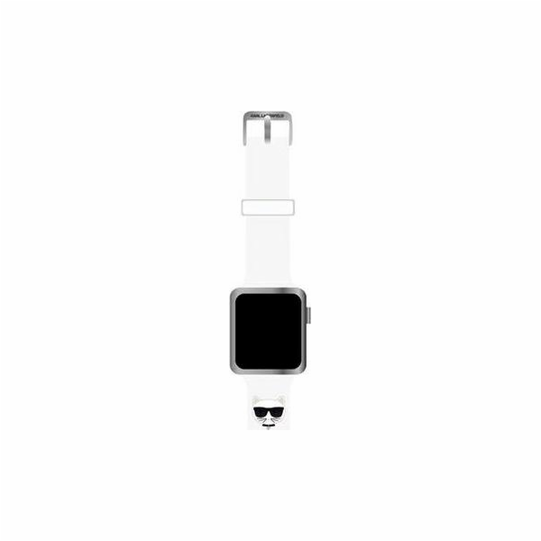 Karl Lagerfeld Řemínek KLAWMSLCW pro Apple Watch 4/5/6/7/...