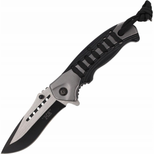 Herbertz Zavírací nůž CJH Hit černo-šedý Drop Point 90 mm...