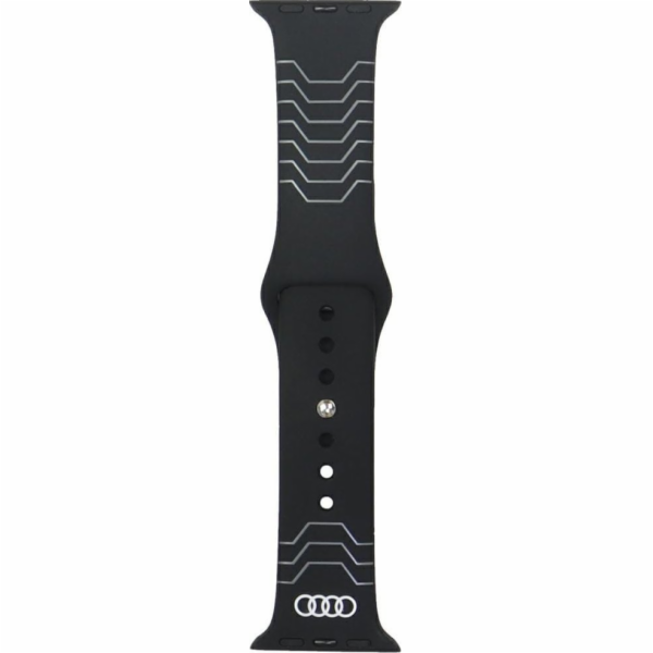 Karl Lagerfeld Silikonový řemínek Audi s geometrickým vzo...