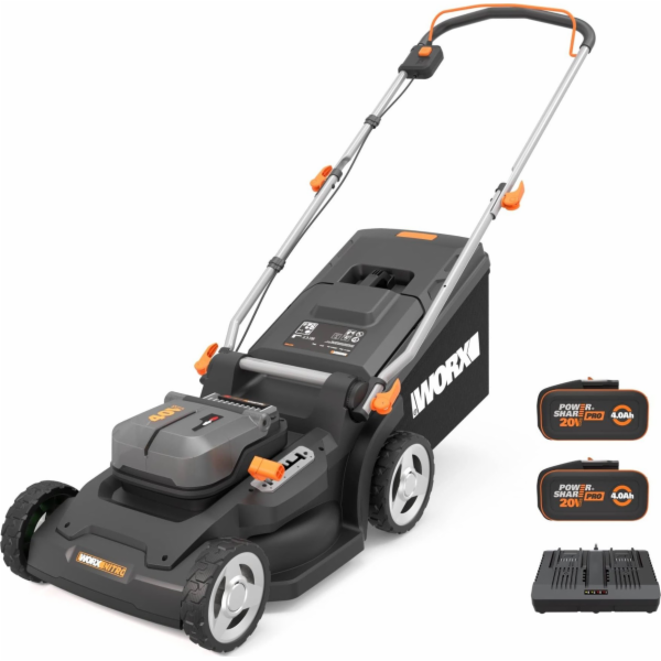 Worx Akumulátorová sekačka na trávu WG745E