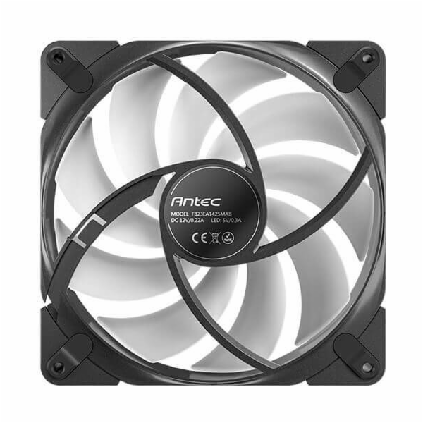 Antec Ventilátor Tranquil 140mm PWM ARGB černý