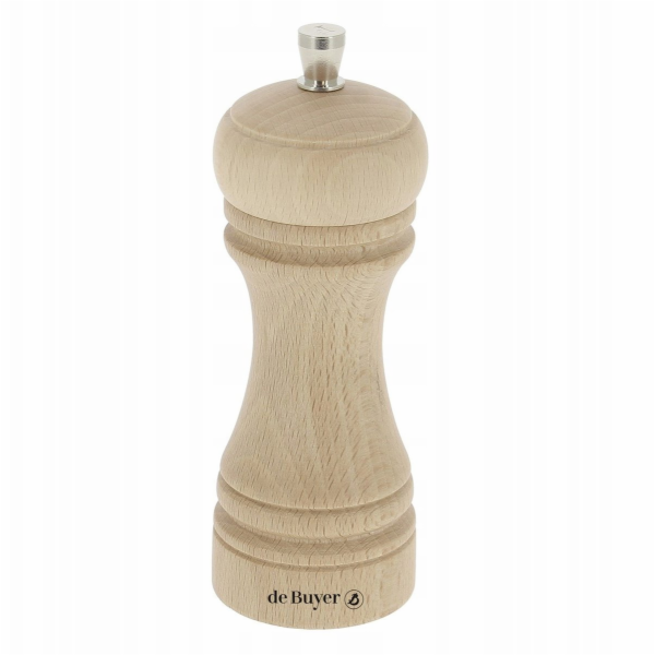 De Buyer Mlýnek na sůl JAVA 14 cm přírodní