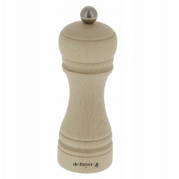 De Buyer Mlýnek na koření JAVA 14 cm přírodní