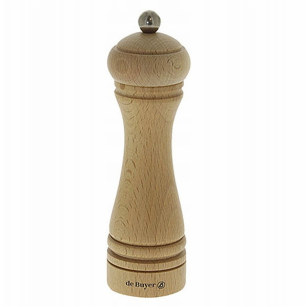 De Buyer Mlýnek na koření JAVA 18 cm přírodní