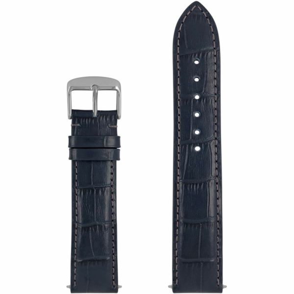 Kožený řemínek Zeppelin Navy 22 mm