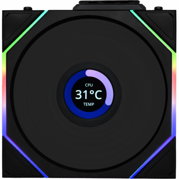 Lian Li UNI FAN TL bezdrátový LCD 120 černý ventilátor (1...