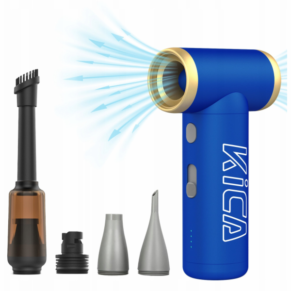 KiCA Sada multifunkčního ventilátoru Jetfan 2S - modrá