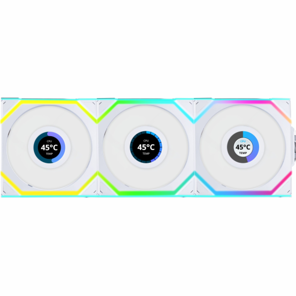 Lian Li Ventilátor UNI FAN SL Wireless LCD 120, 3 kusy, b...