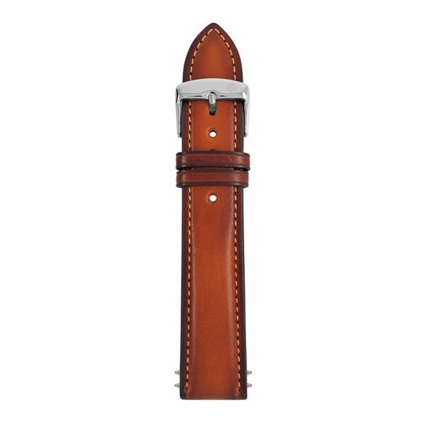 Zeppelin Kožený řemínek hnědý 22mm