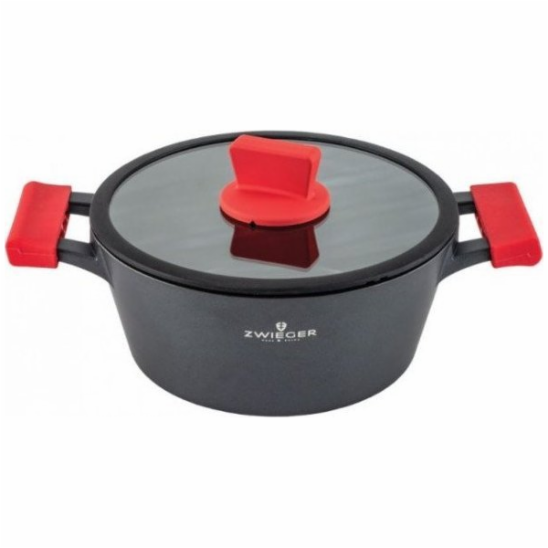 Mondex ZWIEGER OBSIDIAN Hrnec s poklicí 20cm na indukci