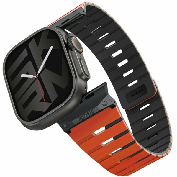 SKINARMA Řemínek Gemini pro Apple Watch 49/46/45/44mm ora...