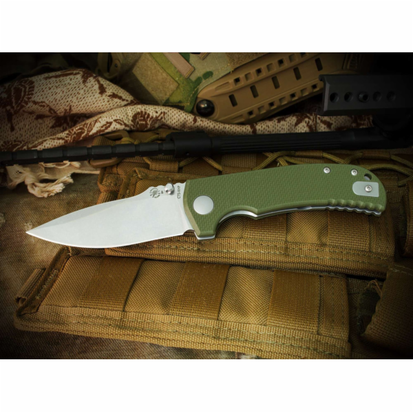 TOGO Nůž Spartan Blades Astor G10 Green SFBL8GR