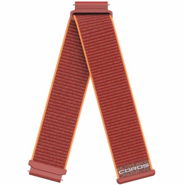 Coros Nylonový řemínek COROS 20 mm - korálová, APEX 2, PA...