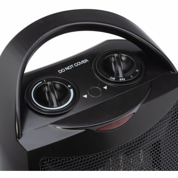 PSB Keramický ventilátorový ohřívač 1500W RC-K-398 černý