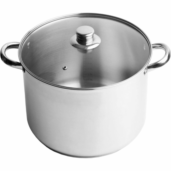 KOKO Stok Pot VELKÝ Nerezový hrnec 8 l VYSOKÝ 24 cm plyno...