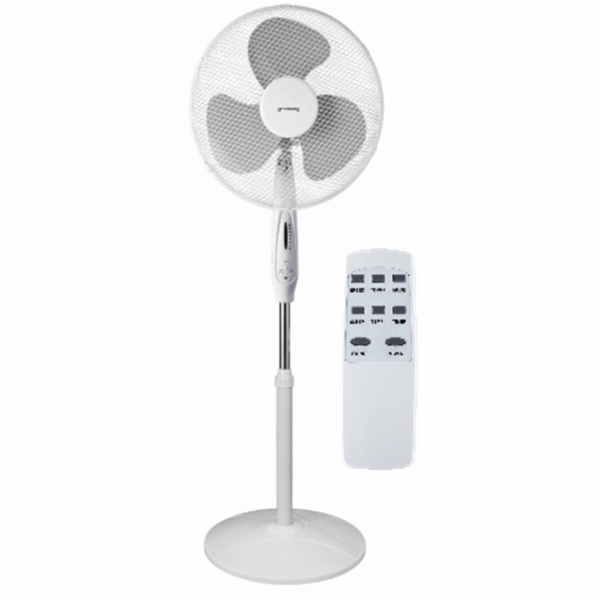 Volteno PODLAHOVÝ VENTILÁTOR BÍLÝ + DÁLKOVÉ OVLÁDÁNÍ ZÁVĚ...