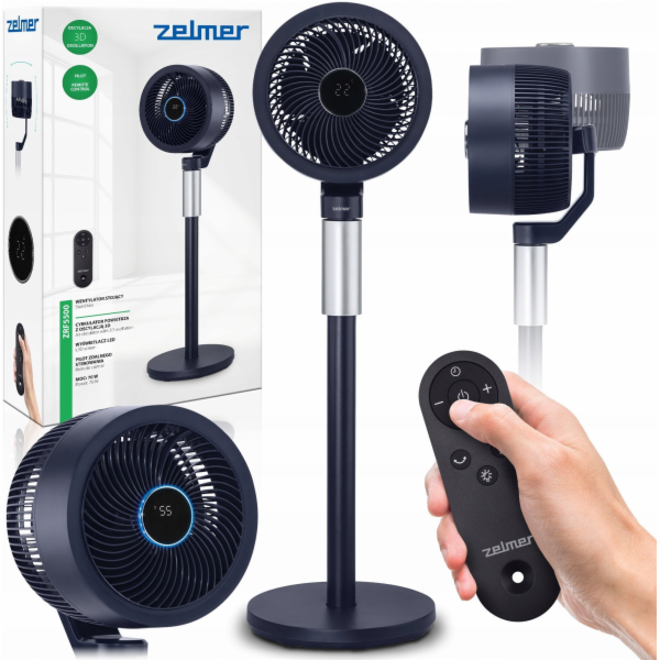 Trotec ZRF 5500 70W VENTILÁTOR STOJANOVÝ (turbínový) 50cm...