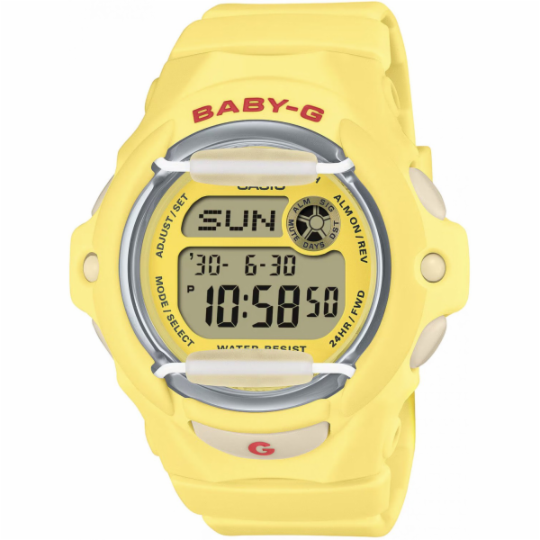 EDIFICE Hodinky Casio Baby-G BG-169CH-9ER žlutý řemínek