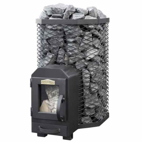 Saunová kamna na tuhá paliva STOVEMAN 13LS, 15,4 kW