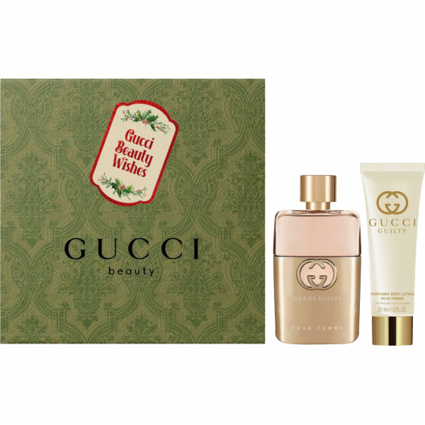 Gucci SET (GUILTY POUR FEMME EDP/S 50ML + TĚLOVÉ MLÉKO 50ML)