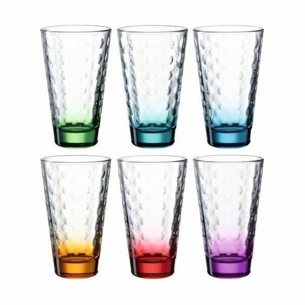 Leonardo Sada 6 vysokých sklenic 300ml Opitc