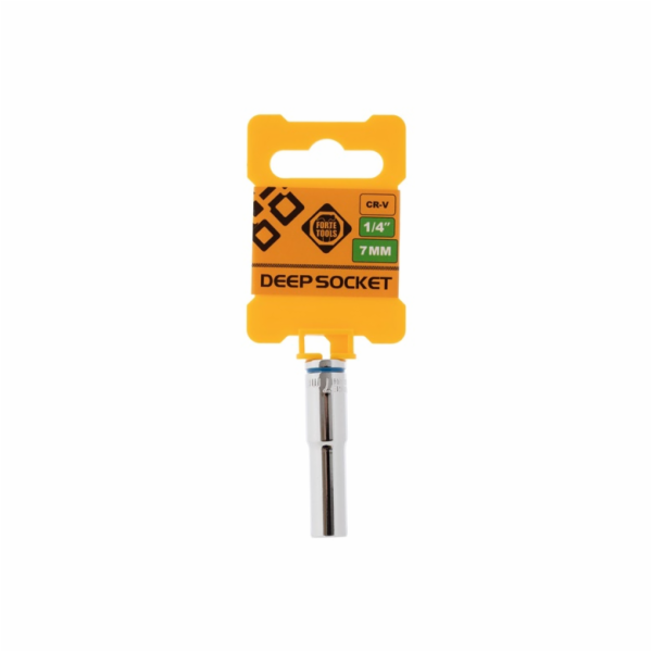 Dlouhá hlava šroubu Forte Tools, 7 mm, 1/4"