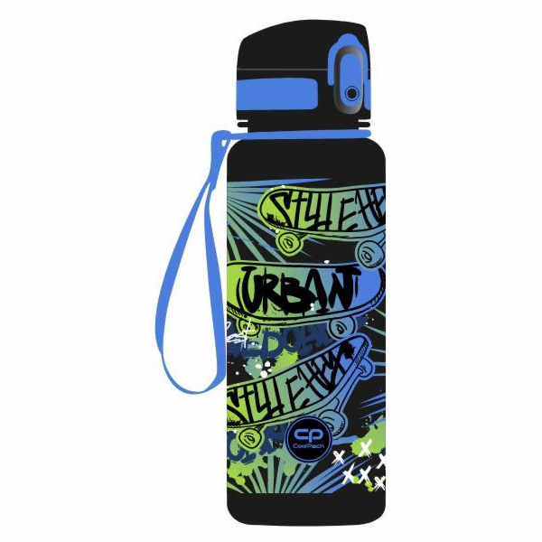 Láhev na pití Z17930, různé barvy, plastová, 0,4 l