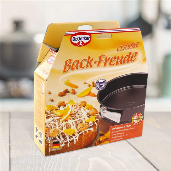 Zapékací miska Dr. Oetker 2512, černá, 24 cm